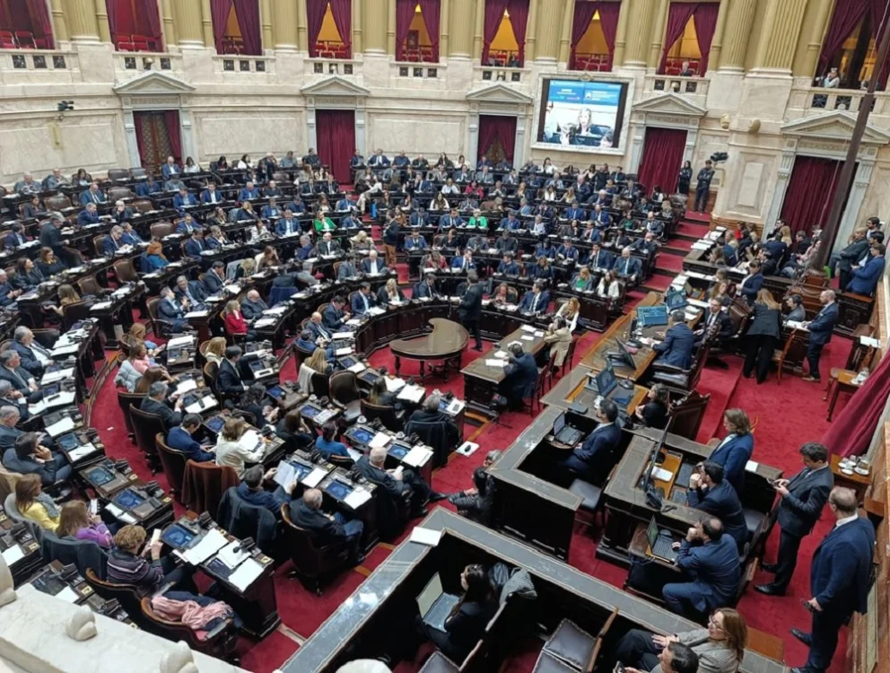 La agenda de proyectos que impulsa el gobierno nacional en la Cámara de Diputados. Foto: archivo