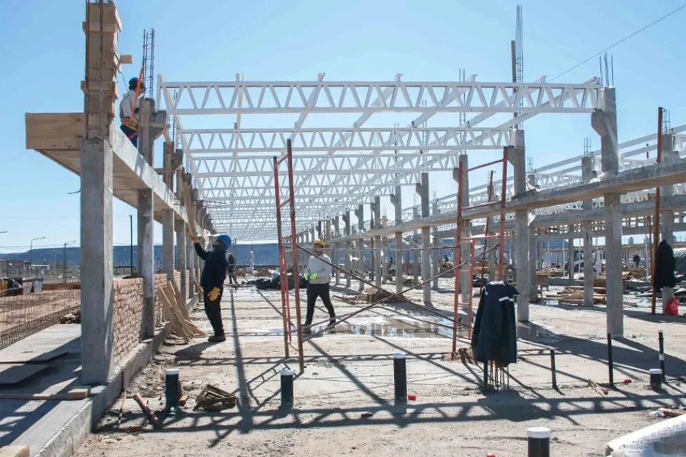 La obra de la EPET 24.