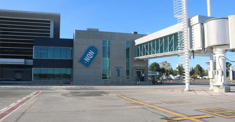 Foto ilustrativa, aeropuerto de Neuquén.