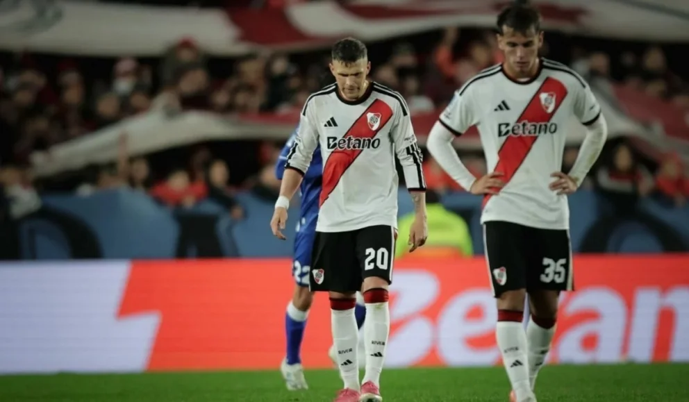River desperdició una ventaja de dos goles. Foto: gentileza