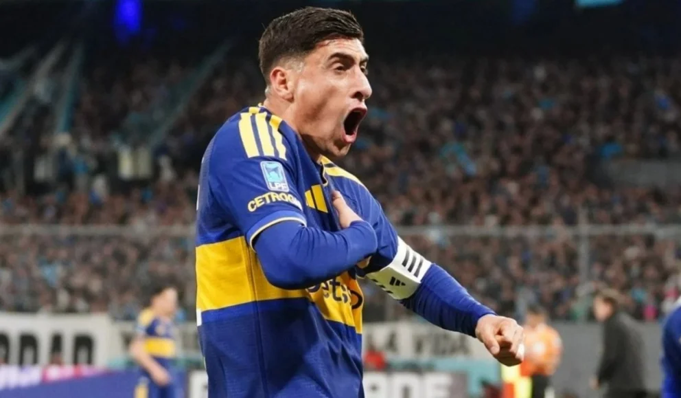 Miguel Merentiel convirtió el gol del empate para Boca. Foto: gentileza