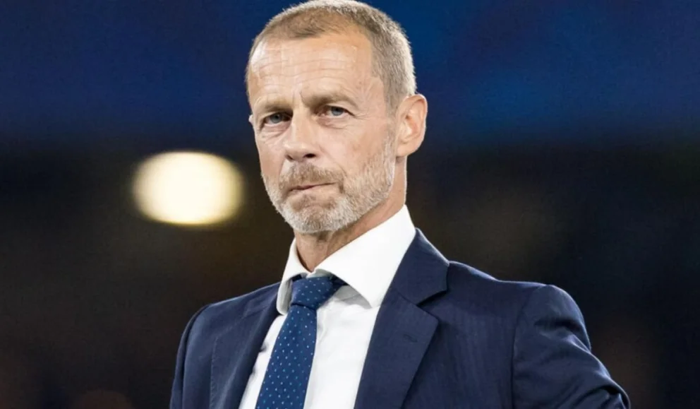 Alexader Ceferin, presidente de la UEFA. Foto: France 24