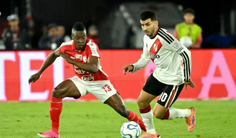 River busca meterse entre los ocho mejores de la Copa Sudamericana. Foto: LA NACION