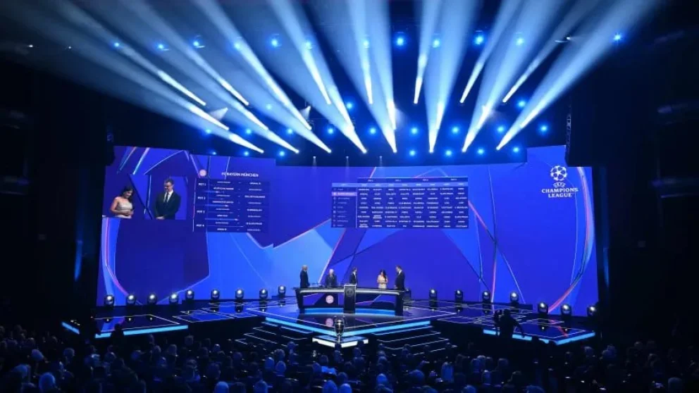 Se sorteó la fase de grupos de la Champions League 2026/27. Foto: archivo
