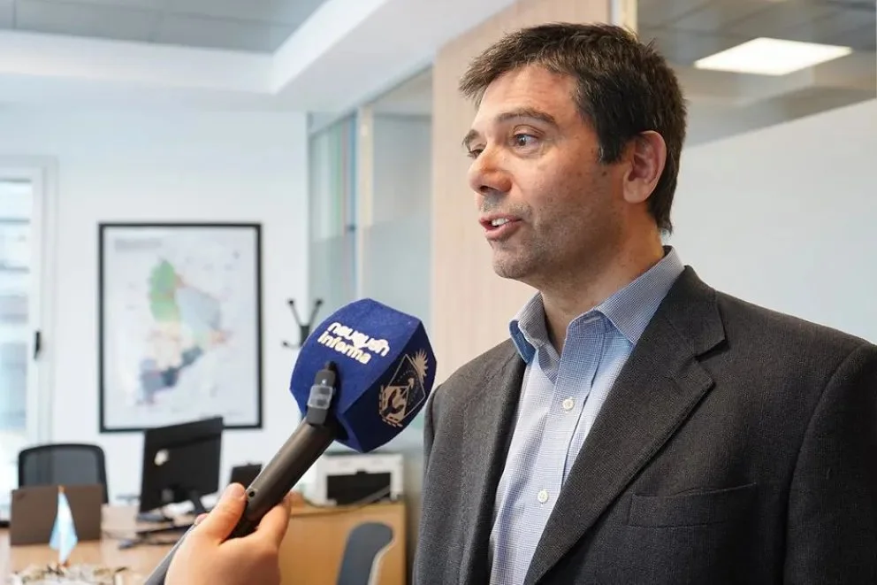El ministro de Energía, Gustavo Medele.
