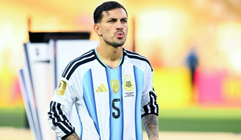 Leandro Paredes puso en duda su continuidad en la Selección Argentina. Foto: Prensa AFA