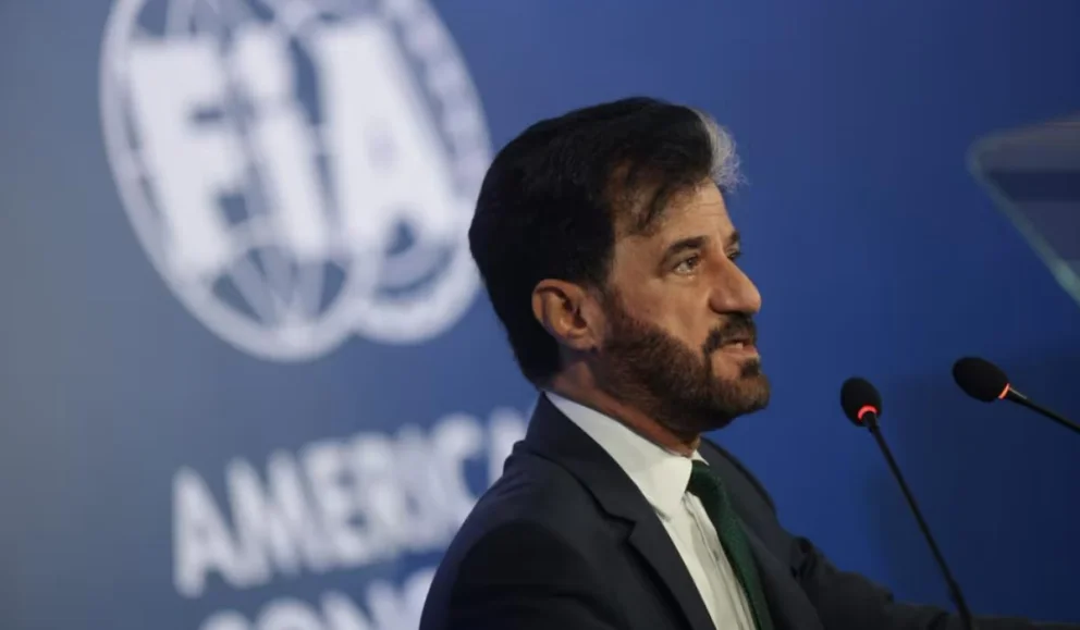 Mohammed Ben Sulayem, en favor del regreso argentino a la Fórmula 1. Foto: LA NACION
