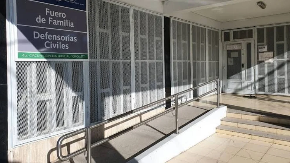 Sede del fuero de Familia en Cipolletti.