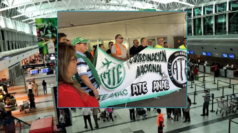 Se suspendió la medida de fuerza que había dispuesto el gremio ATE en los aeropuertos en todo el país. Foto: NA/archivo