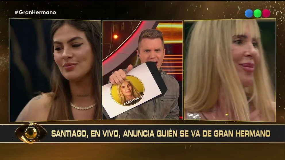 Mariela Prieto se despidió de Gran Hermano tras convertirse en la primera eliminada de la placa final del reality de Telefe. (Foto: Telefe)