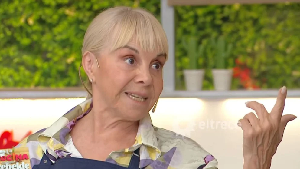 Esto sucedió durante los primeros años en la relación de Claudia Villafañe y Diego Maradona. Fuente: Captura El Trece