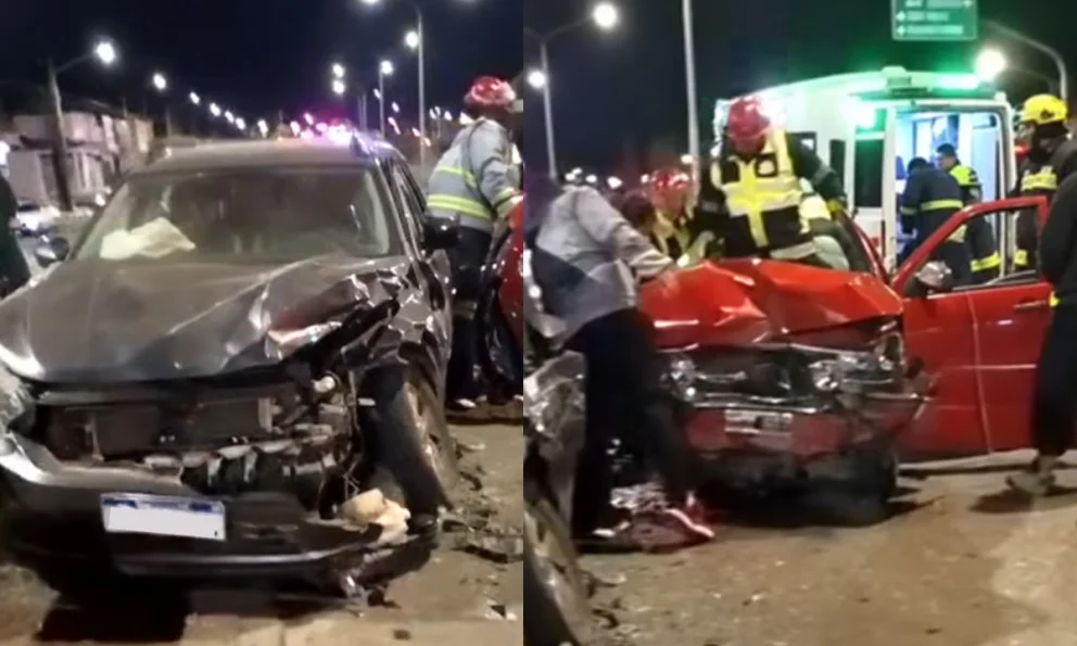 El punto del impacto fue entre avenida Zabaleta y calle Nacimiento, en Plottier.