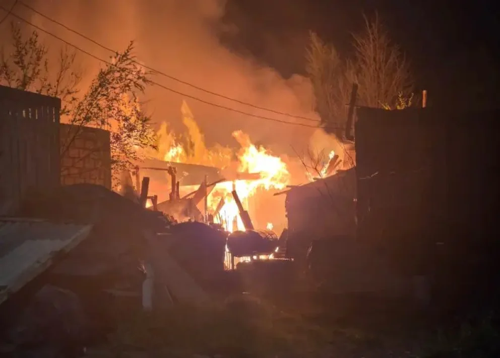Fue alrededor de las 4, en el barrio La Esperanza de Añelo.
