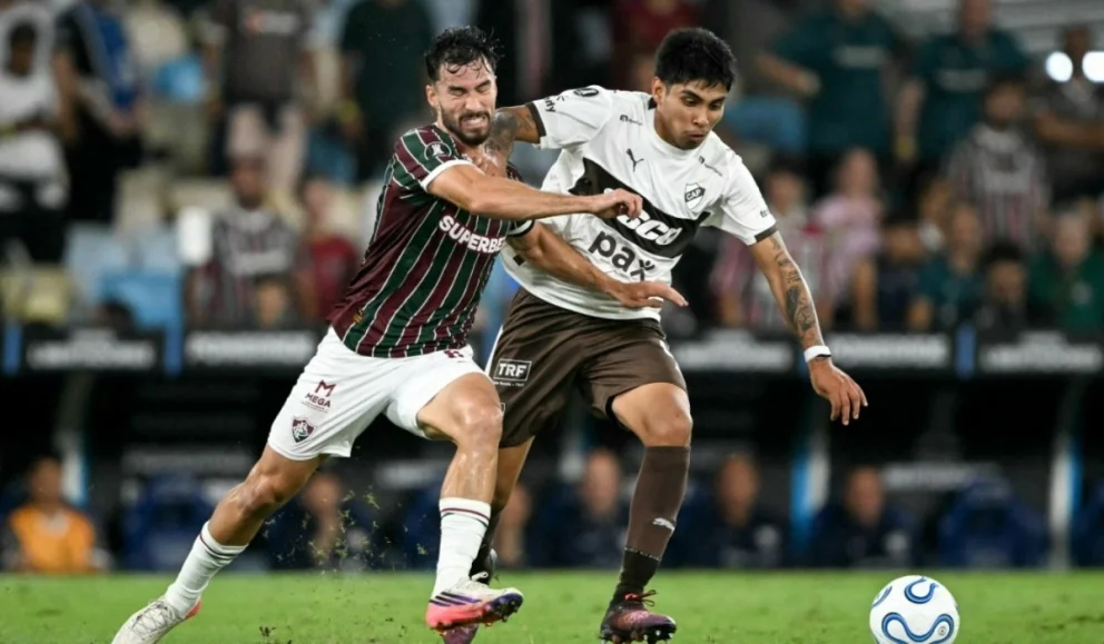Platense cayó ante Fluminense. Foto: gentileza