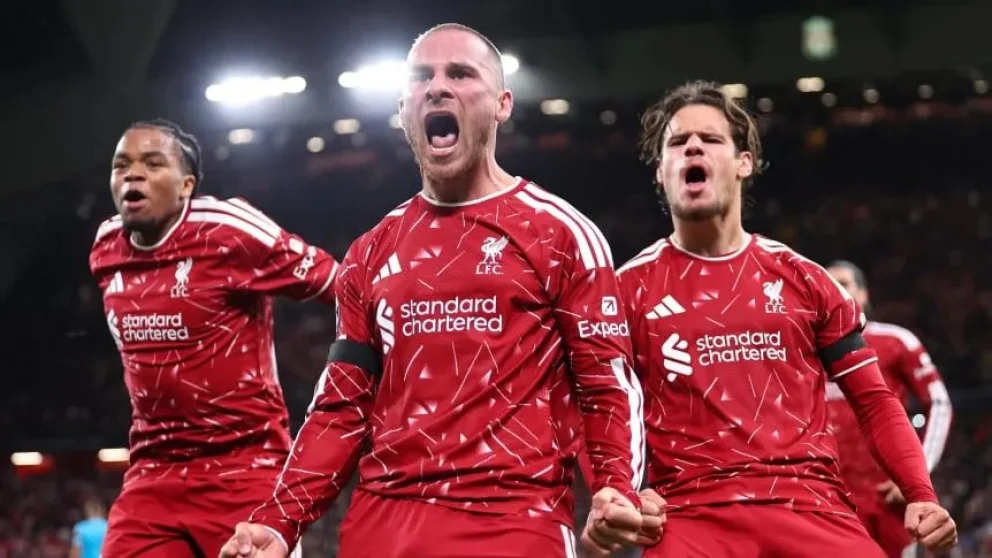 Mac Allister metió un golazo para que Liverpool le gane al Atlético. Foto: archivo