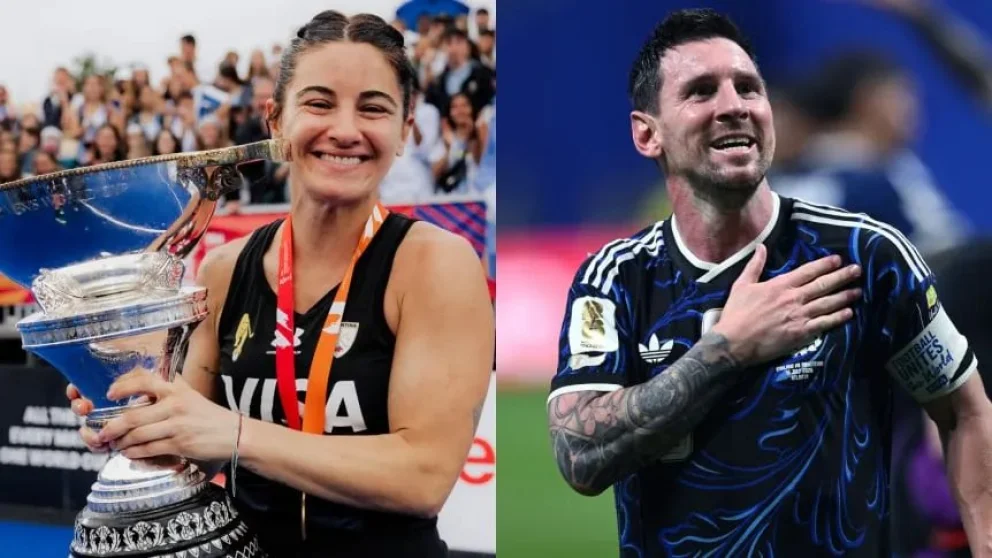 La leona Victoria Granatto fue víctima de críticas por una frase sobre el saludo de Messi. Foto: archivo