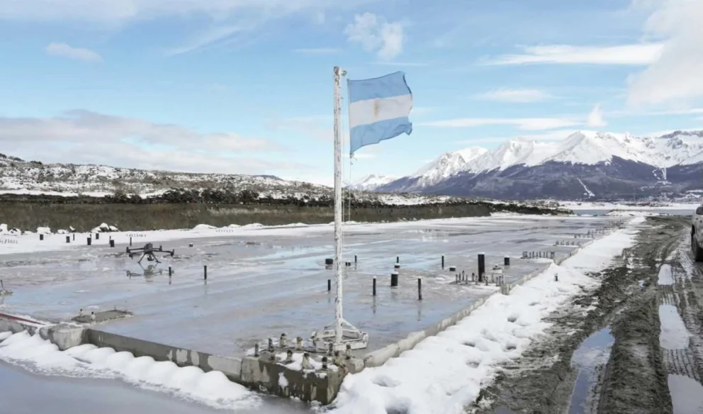La infraestructura busca fortalecer la presencia argentina en la Antártida, el Atlántico Sur y la zona vinculada al reclamo por Malvinas.