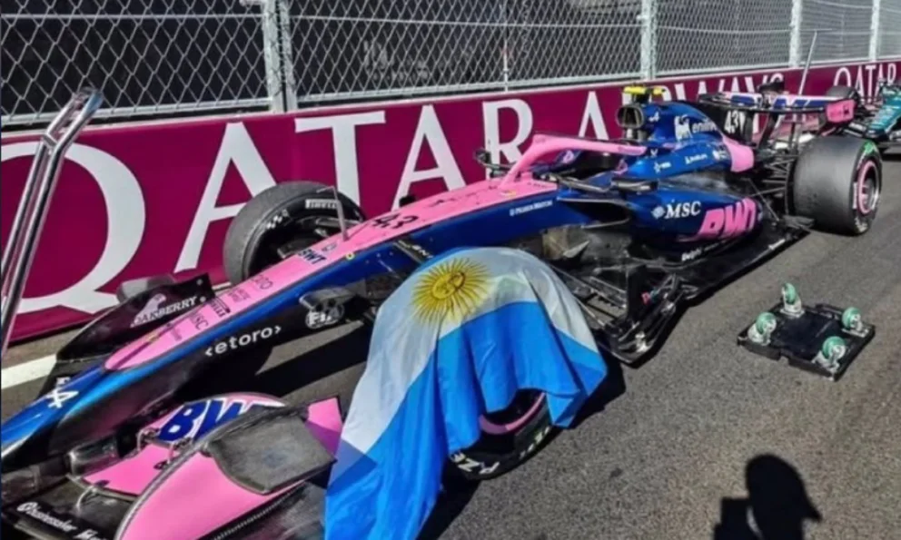 Colapinto ocupa el 12° lugar del campeonato.