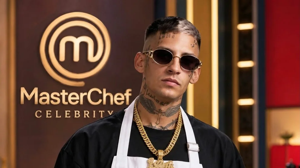 L-Gante fue bajado de MasterChef Celebrity en medio de rumores y el reconocido actor Mike Amigorena ocupará su lugar en el certamen. (Foto: Telefe)