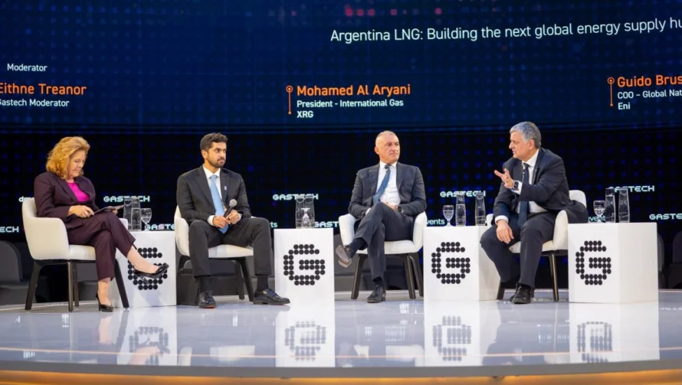 Horacio Marín participó del panel "Argentina LNG: Building the Next Global Energy Supply Hub" junto a ejecutivos de Eni y XRG durante la feria internacional Gastech 2026.