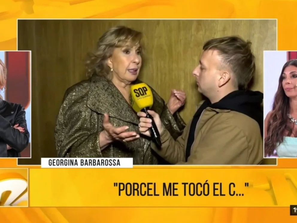 Georgina Barbarossa recordó el acoso que sufrió de parte de Jorge Porcel en sus inicios. (Foto: AméricaTV)