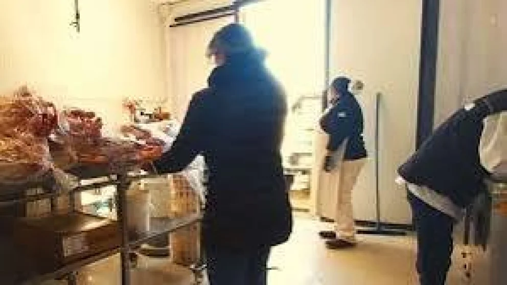 El decomiso se realizó en dos carnicerías que no cumplían con los requisitos de sanidad en sus productos. Foto: gentileza.