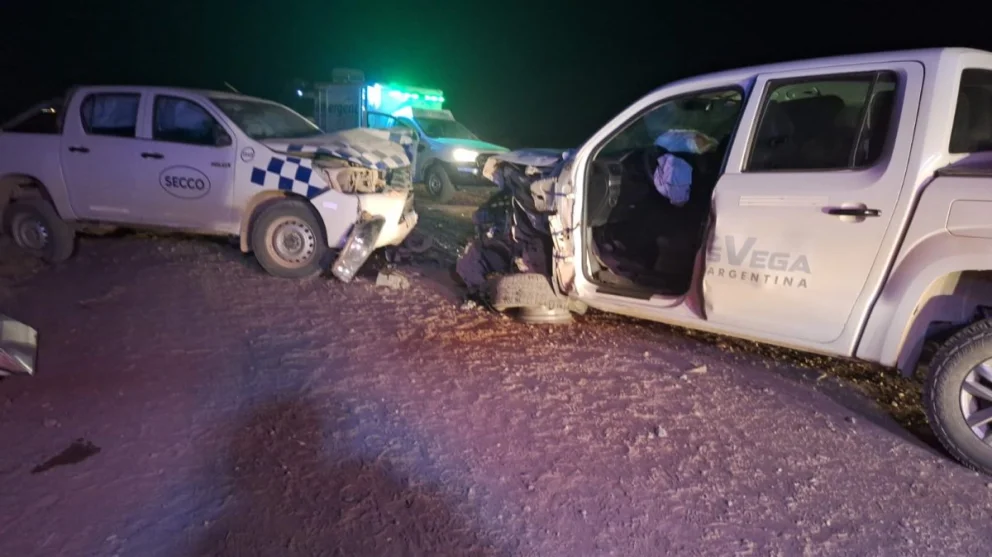 Fuerte accidente en cerca de la Ruta 67. Foto: Centenario Digital. 