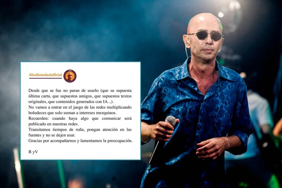La familia del músico utilizó las cuentas oficiales en las redes virtuales para realizar una contundente aclaración. Fotos: captura de pantalla/archivo
