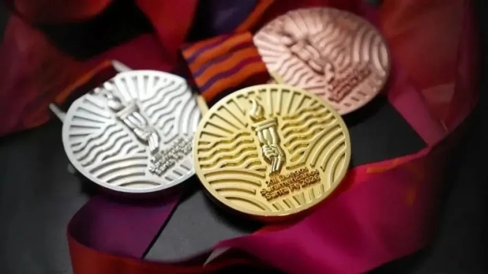 Medallas Juegos Suramericanos 2026. Foto: archivo
