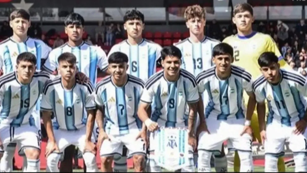 El once del equipo argentino. Foto: archivo