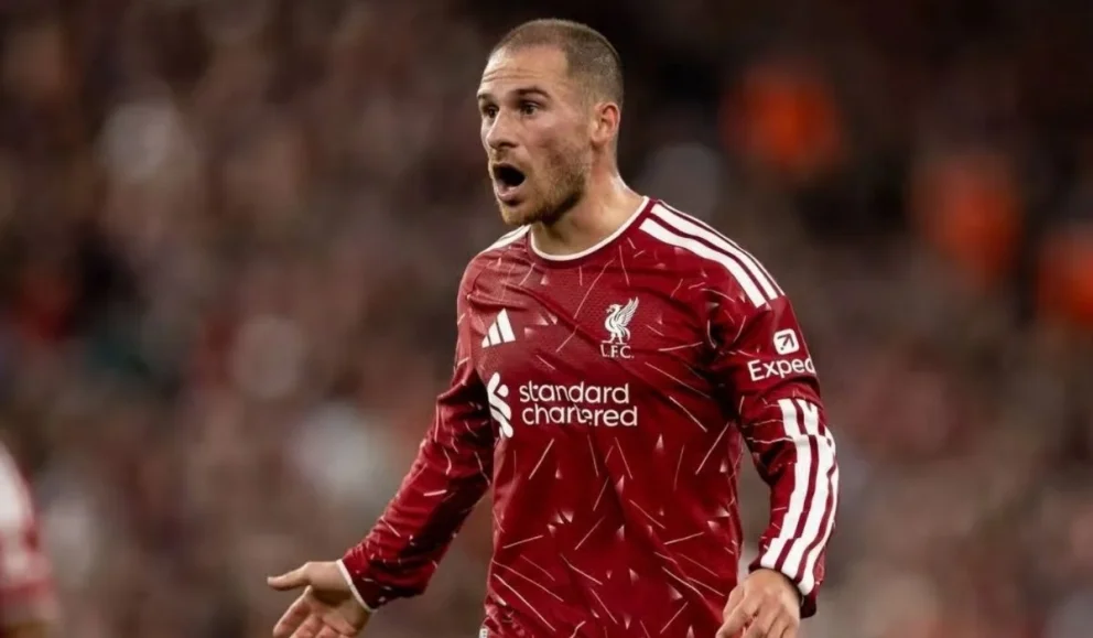 Alexis Mac Allister mantiene las intenciones de renovar contrato con el Liverpool. Foto: Gentilza