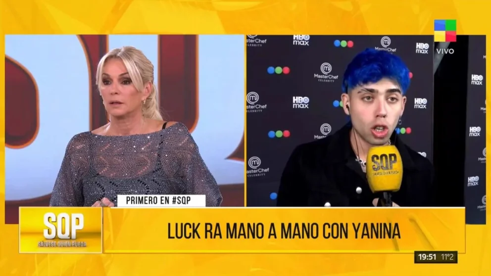 Luck Ra apuntó contra Tiago PZK por su romance con La Joaqui, admitiendo que eran muy amigos. (Foto: América TV)
