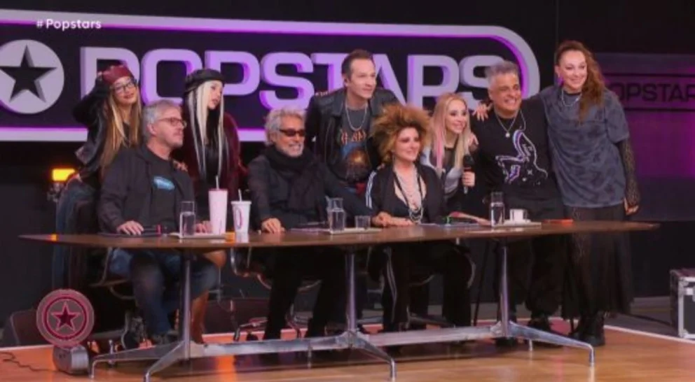 El jurado original de Popstars volvió a reunirse en Telefe en una emotiva gala cargada de recuerdos. (Foto: Telefe)
