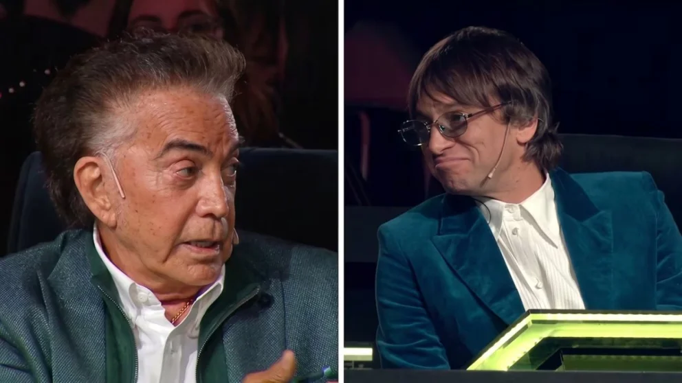 José Luis "El Puma" Rodríguez arremetió contra la canción y ese enojo se convirtió en un insólito blooper. Fuente: El Trece.