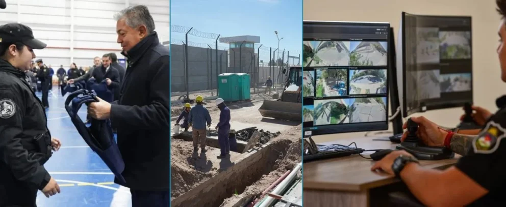 Actualmente el gobierno neuquino tiene en marcha 45 obras relacionadas con el sistema de Seguridad Provincial. Fotos: archivo