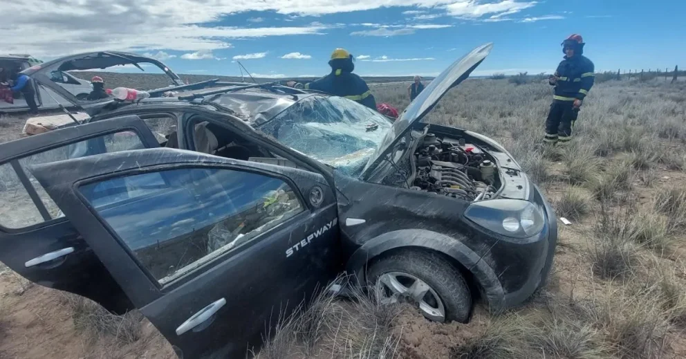 El vehículo involucrado fue un Renault Stepway.