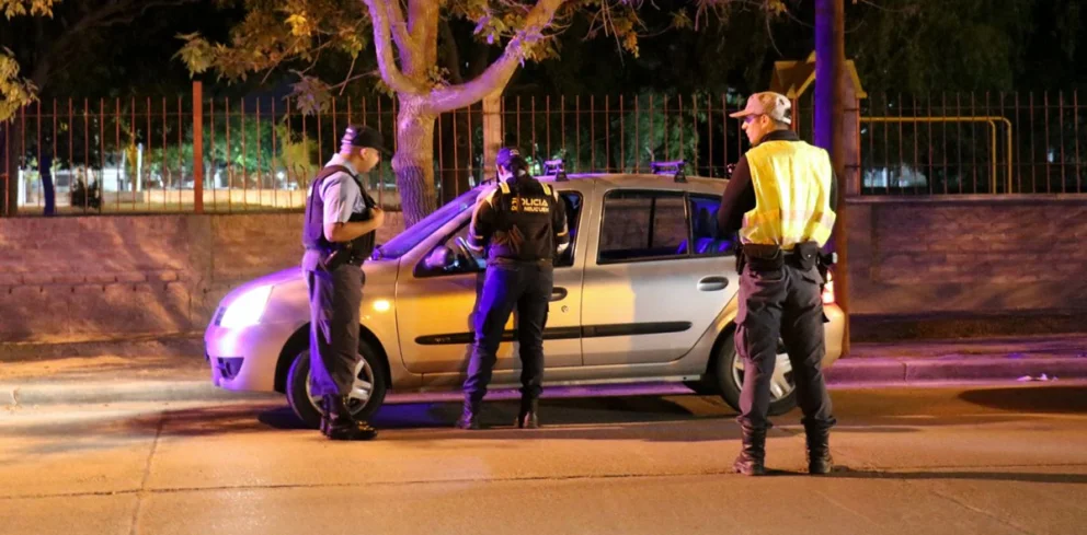 Los operativos se extendieron durante la madrugada del domingo. Foto: gentileza.