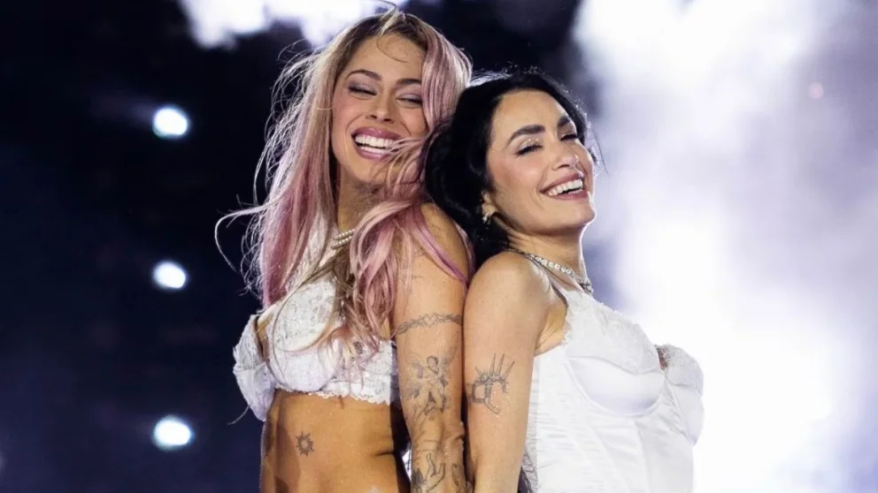 Tini Stoessel le dedicó un emotivo mensaje a Lali Espósito en sus redes sociales tras su histórica participación conjunta en el estadio de River Plate.