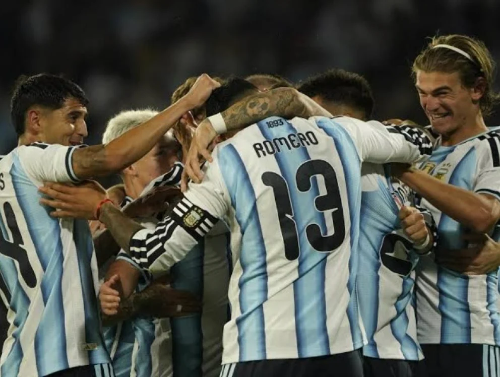 La Selección Argentina ganó en su primer partido de la era "Post Messi". Foto: Gentileza