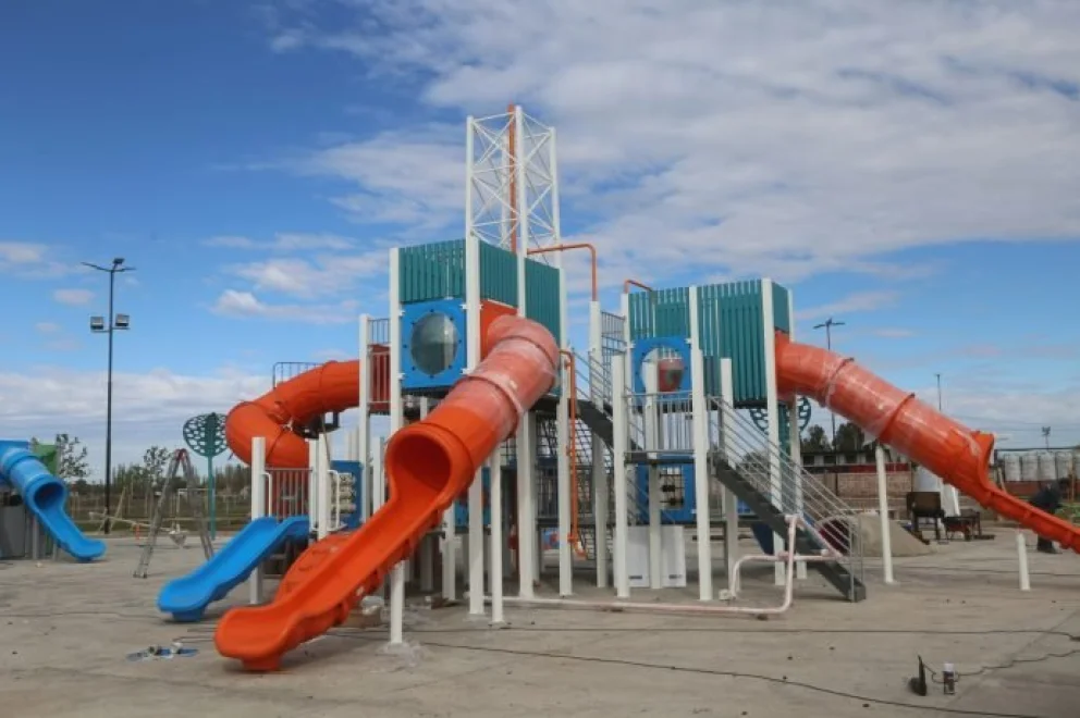 Neuquén tendrá 34 parques temáticos distribuidos en distintos barrios de la ciudad. Foto: gentileza.