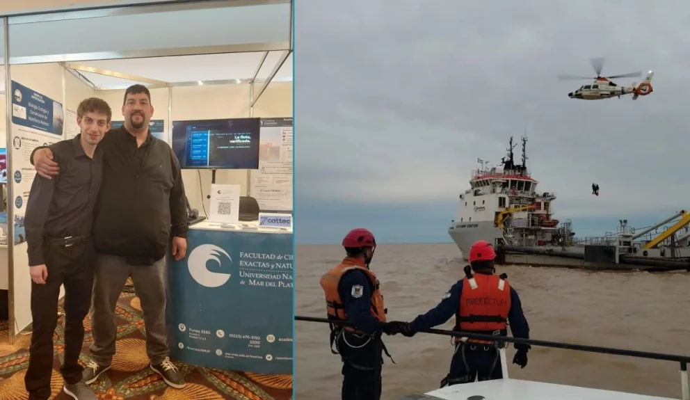 Marvital, el sistema tecnológico que crearon Axel Castaño y Cristian Guillén para salvar vidas en el mar. Foto: gentileza