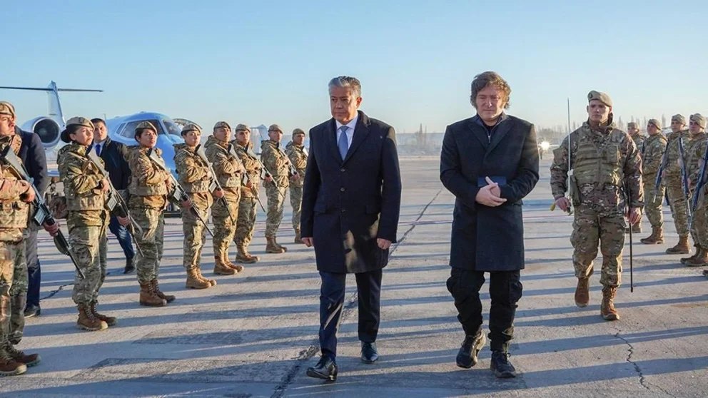 El presidente argentino visitará Neuquén antes de fin de año, tal como lo hiciera en el mes de agosto de 2024 (foto de archivo).