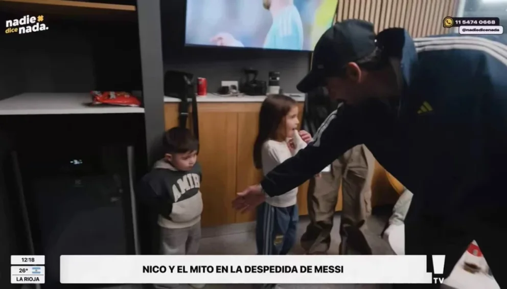La familia de Enzo Fernández es una de las más queridas en las redes sociales, en parte gracias al accionar de sus hijos. Fuente: LUZU
