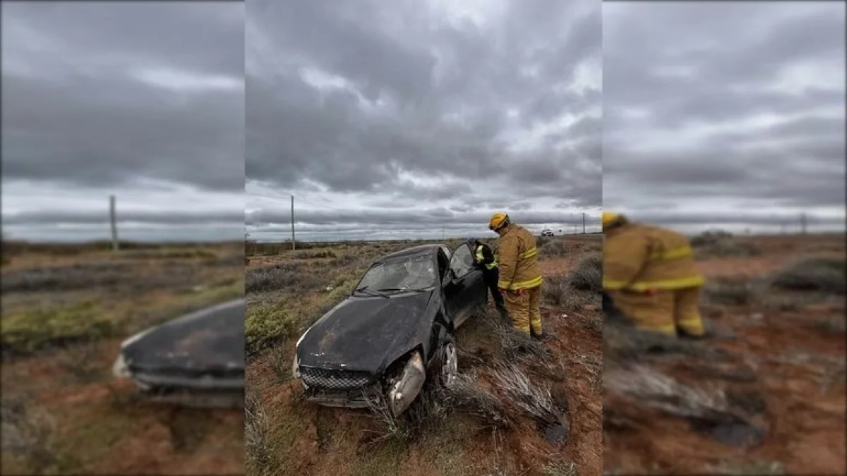 Accidente en la Ruta 237: perdió el control de su auto y volcó cerca de ...