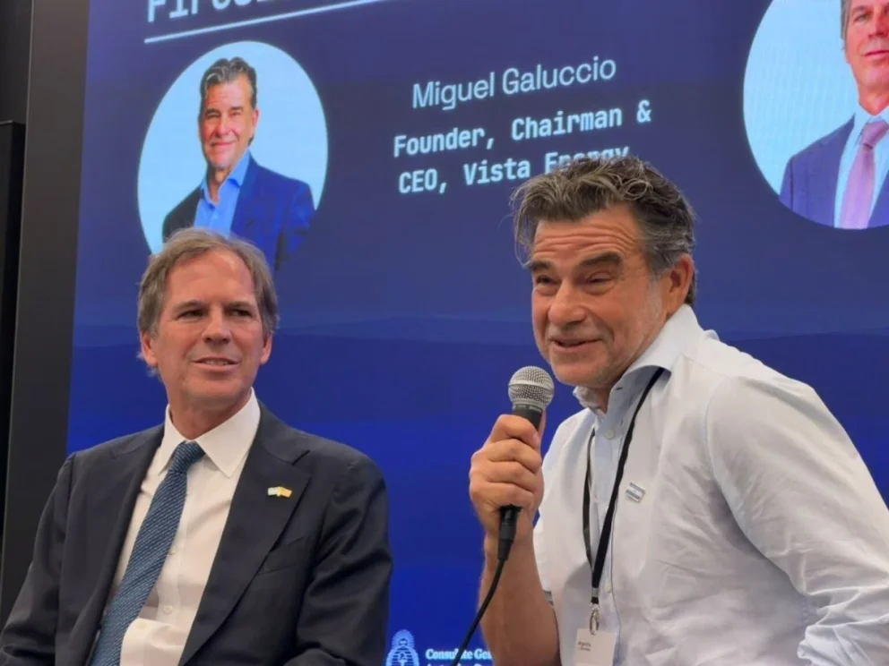 Miguel Galuccio destacó el potencial energético de Vaca Muerta para acompañar el crecimiento global de la inteligencia artificial.