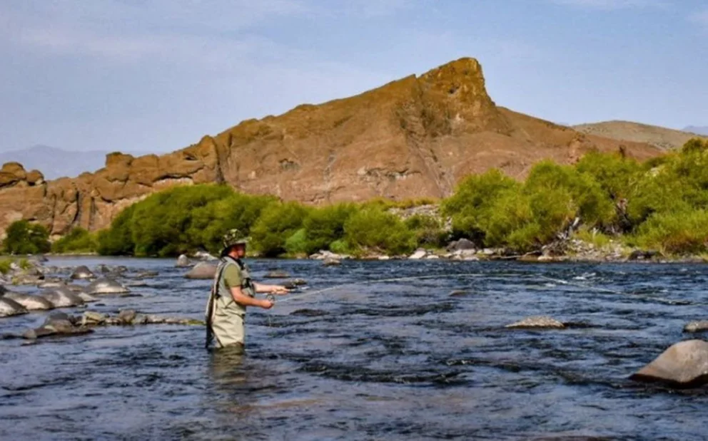 La temporada de pesca deportiva en la provincia del Neuquén arranca oficialmente el 1 de noviembre de cada año. Foto: gentileza.