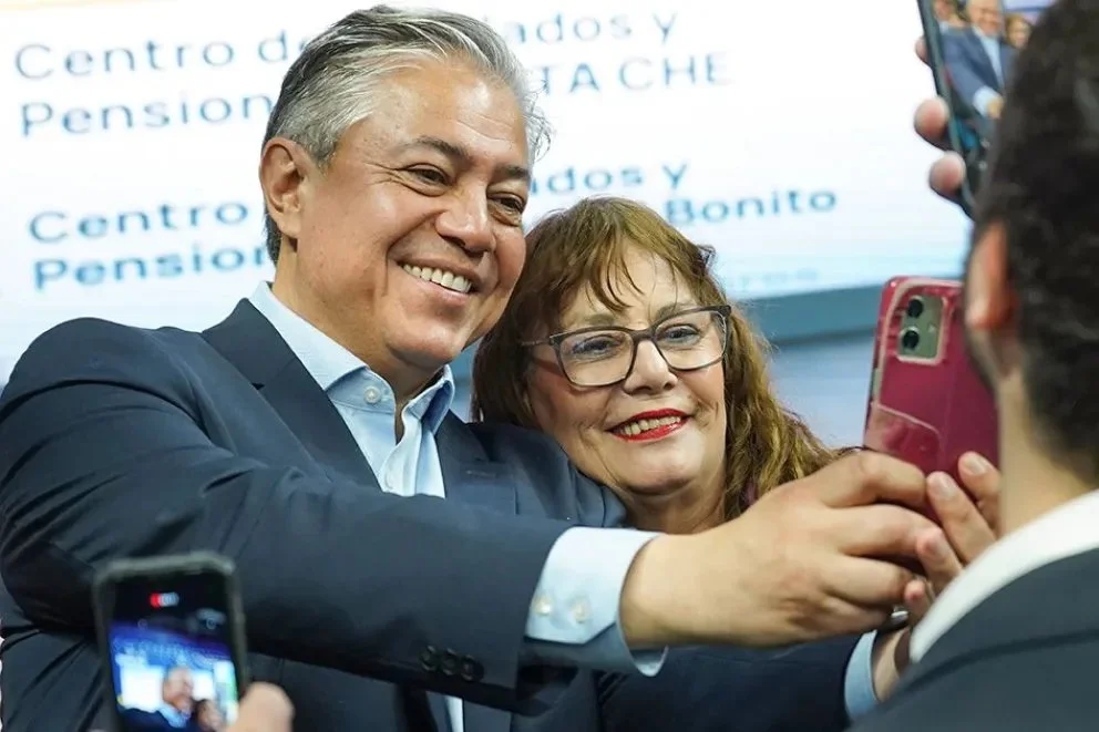 Presentación de Huella Mayor en el estadio Ruca Che de la ciudad de Neuquén, el jueves 15 de octubre.
