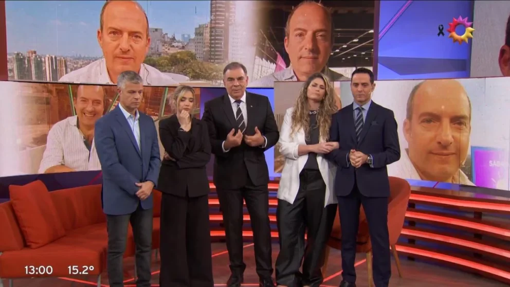 Sus compañeros y amigos dentro de la televisión se reunieron para dedicarle un hermoso homenaje. Fuente: El Trece
