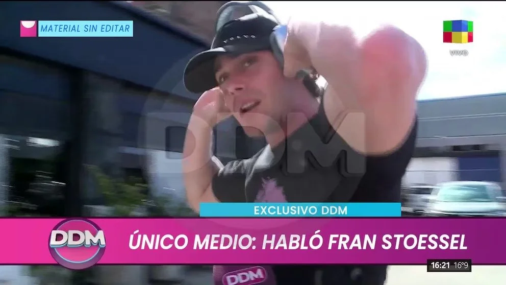 Francisco Stoessel esquivó las preguntas de la prensa sobre el supuesto conflicto patrimonial y familiar con Tini.
