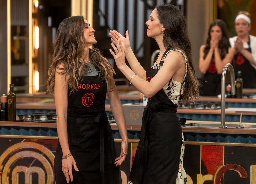 Morena Beltrán se convirtió en la tercera eliminada de MasterChef Celebrity tras una gala de mondongo. (Foto: telefe)